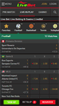 Mobile Screenshot of livebet.com